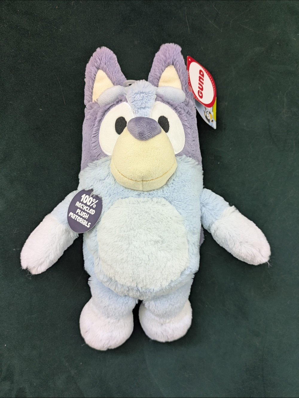 GUND Bluey Plush Animal Toy - Soft Recycled Materials